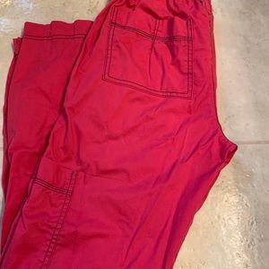 Dickies pink scrub pants